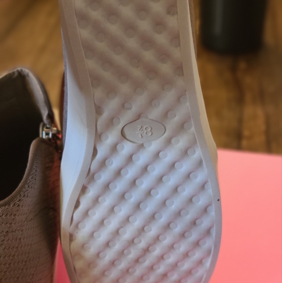 Women's Wedge Sneakers Platform Ankle Booties Size 8.5 - Picture 3 of 8